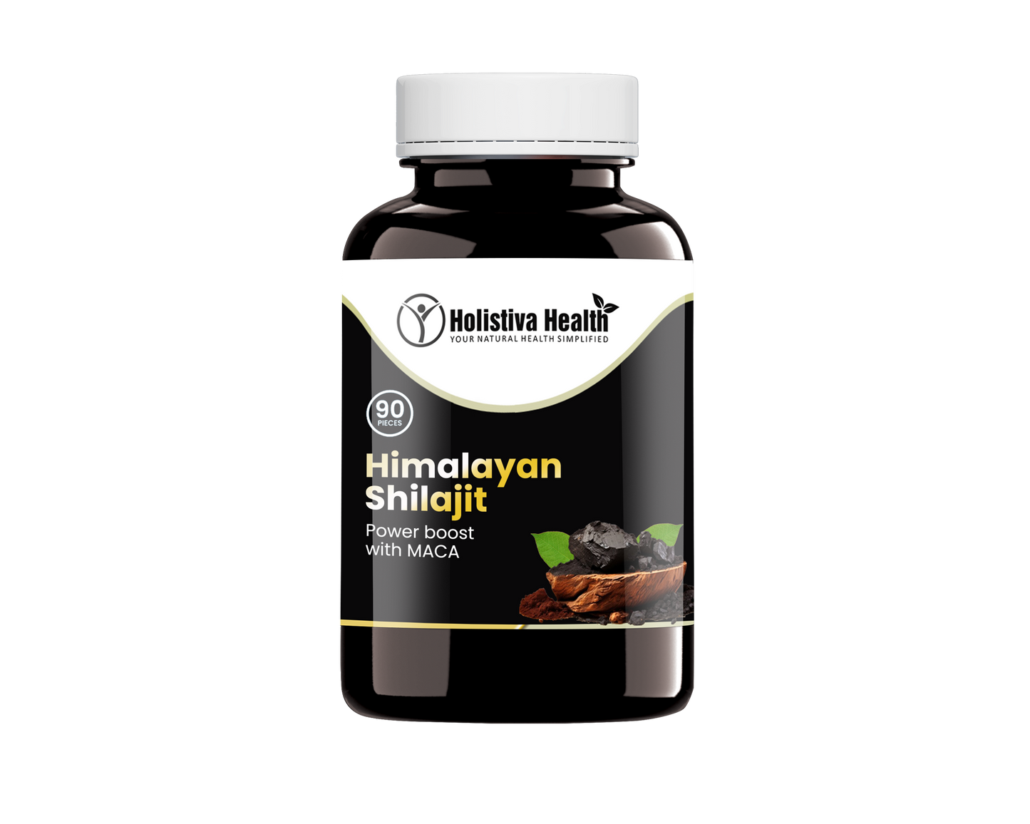 Himalayan Shilajit Power Boost Capsules with MACA